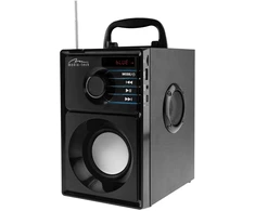Dėklas Sidabrinis Bluetooth garsiakalbis Media-Tech MT3179 Boombox