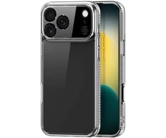 Dėklas skaidrus telefonui iPhone 17 Pro Max su apsauga Clin