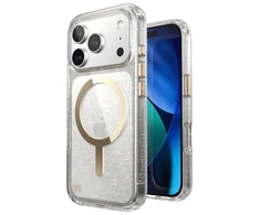 Speck Presidio Lux MagSafe - dėklas Apple iPhone 17 Pro Glitter / Gold Metallic