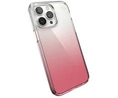 Speck Clear Presidio Perfect-Clear + Ombre - dėklas skirtas Apple iPhone 14 Pro Max su MICROBAN Clear / Vintage Rose Fade