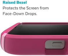 Speck Presidio2 Pro - dėklas skirtas Apple iPhone 15 Plus / 14 Plus su MICROBAN coating Digitalpink / Blossompink / Baltas