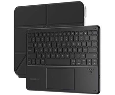 Dėklas su klaviatūra iPad 11 2025 Keylite Combo juodas AmazingThing