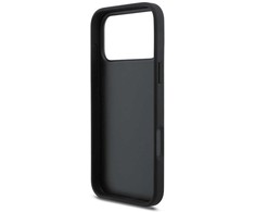Karl Lagerfeld dėklas, skirtas IPHONE 17 Pro Max KLHCP17X6PRKCLK (Rhinestone W/ K&amp;C PIN) juodas