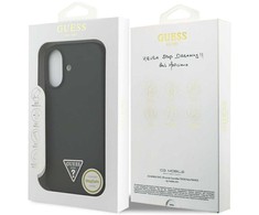 „Guess“ silikoninis trikampio formos logotipo „MagSafe“ dėklas, skirtas „iPhone 17“ – „Alias“
