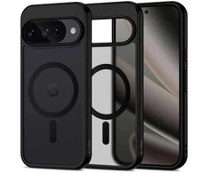 Dėklas telefonui juodas matinis su MagSafe Google Pixel 10 / 10 Pro