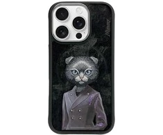 Dėklas telefonui juodas su MagSafe funkcija iPhone 16 Pro Max Nimmy