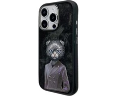 Dėklas telefonui juodas su MagSafe funkcija iPhone 16 Pro Nimmy