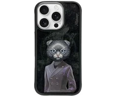 Dėklas telefonui juodas su MagSafe funkcija iPhone 16 Pro Nimmy