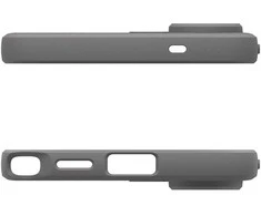 Dėklas telefonui, suderinamas su MagSafe, iš TPU, pilkas Spigen