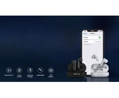 Dėklas Tellur Flip True Wireless Earphones Juodas