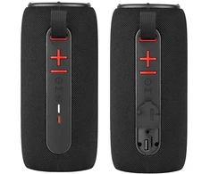 Dėklas Tracer Stripe TWS Bluetooth garsiakalbis, juodas