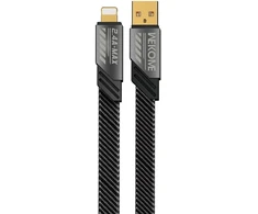 WEKOME WDC-190 Mecha Series - USB-A to Lightning Fast Charging connection cable 1 m Tarnish