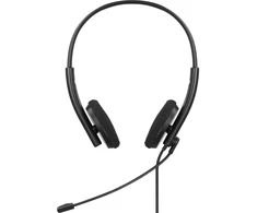 Dėklas USB-C biuro ausinės su mikrofonu, 2 m