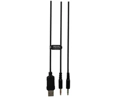 Žaidimų ausinės su mikrofonu Baracuda BGH-011 Pearl Juodas