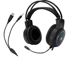 Dėklas Žaidimų ausinės Tracer GameZone GZ X1 su 50 mm garsiakalbiais ir RGB apšvietimu
