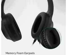 Dėklas Zalman ZM-HPS310 juodos USB žaidimų ausinės