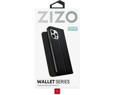 ZIZO WALLET Series Apple iPhone 13 Pro Max dėklas - Juodas