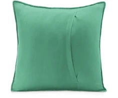 AmeliaHome Dekoratyvinis pagalvės užvalkalas 45 × 45 cm, žalios ir smaragdinės spalvos (2 vnt.) AH