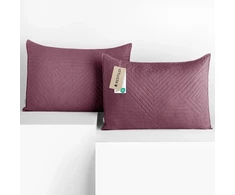 Dekoratyvinis pagalvės užvalkalas 50×70 cm bordo spalvos Restilo