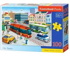Castorland Dėlionė 100 vnt. - Miesto aikštė