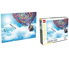 Dėlionė Jigsaw Puzzle Hot Air Balloon, 1000 det