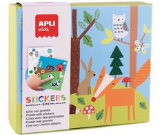 Dėlionė Apli Kids Lipdukų žaidimas „Forest“