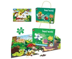 Dėlionė Puzzle Insect world, 100 det