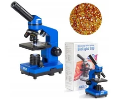 Delta Optical BioLight 100 mikroskopas (mėlynas)