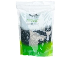 Activeshop Vaškas granulėse Depilflax Negra Elastica, 1kg