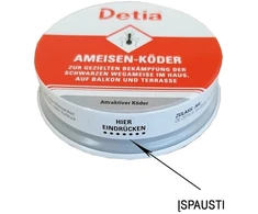 Mkds DETIA masalo dėžutė sodo skruzdėms naikinti