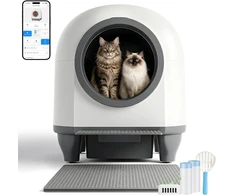 Devoko automatinė savaime išsivalanti kačių kraiko dėžė 90 l, iki 10 kg, MW-0769E-FR