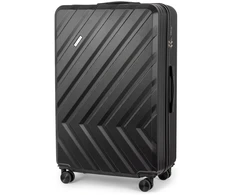 Solier Luggage Didelis 28 XL kietas kelioninis lagaminas - Solier KYOTO 1071 - Juodas