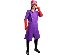 Diko Dastardlio (Dick Dastardly) kostiumas – Beprotiškos melodijos (Looney Tunes)