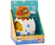 Lean Toys Muilo burbulų mašina dinozauro formos, 16,5 x 11 x 11,5 cm