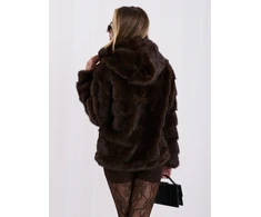 Dirbtinio kailio striukė moterims ITALY MODA IT-KR-G6805.36