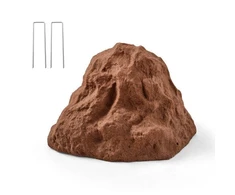 VEVOR Dirbtinis akmuo sodui, rudas, mažas