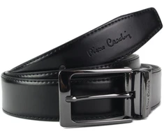 Diržas vyrams Pierre Cardin FWJX5 DOUBLE - Juodas, rudas