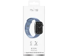 Dirželis išmaniojo laikrodžio mėlynas 44–49 mm Puro