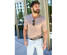 Dirželis męski skórzany klamra automatinė juoda Beltimore A42