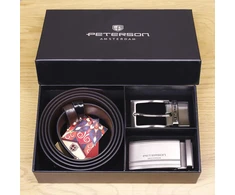 Diržo dovanų rinkinys vyrams Peterson PTN KL-B006-S001-D