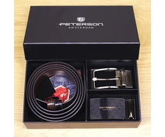 Diržo dovanų rinkinys vyrams Peterson PTN KL-B001-S001-D