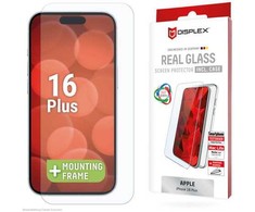 DISPLEX TIKRAS STIKLAS + DĖKLAS - IPHONE 16 PLUS