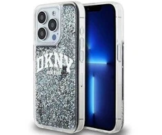 DKNY Liquid Glitter Big Logo dėklas iPhone 13 Pro“ / 13 – juoda