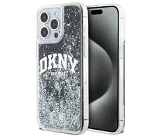 DKNY Liquid Glitter Big Logo“ dėklas skirtas iPhone 14 Pro Max“ – juodos spalvos