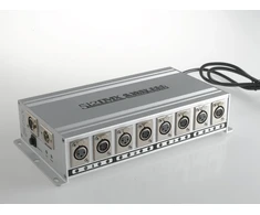 DMX skirstytuvas 6W XLR-3x4vnt. XLR-5x4vnt.