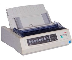 DOT MATRIX Spausdintuvas OKI ML 3320 LPT+USB Used (Atnaujinta)