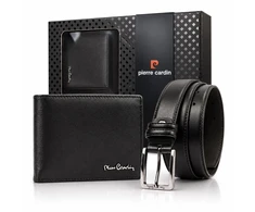 Dovanų rinkinys vyrams piniginė ir diržas Pierre Cardin ZP-012