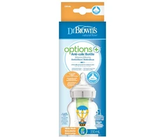 DR. BROWN'S Buteliukas Options+ plačiu kakleliu 330ml, BALLOON