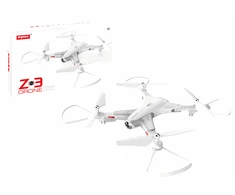 Lean Toys RC dronas Z3 su 720P kamera, baltas