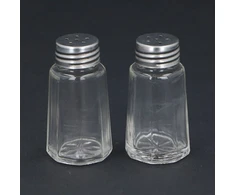 Alpina - Salt and pepper shakers in glass 2 pcs.
